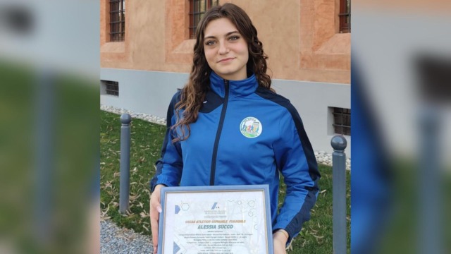 Atletica Settimese in festa: Alessia Succo premiata con l’Oscar Tecnico Giovanile