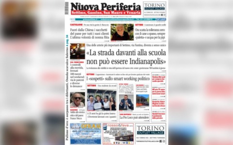 In edicola La Nuova Periferia del 31 marzo: viabilità, sicurezza e storie dal territorio