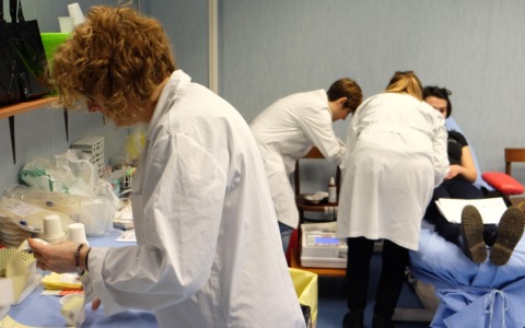 Ambulatorio, partono i prelievi del sangue