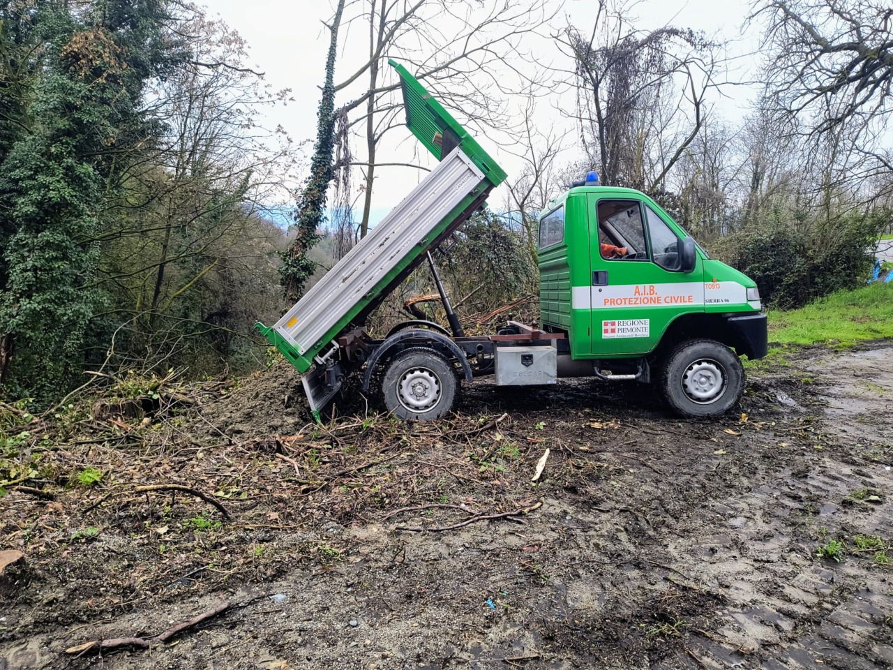 Maltempo nel weekend, AIB di San Raffaele Cimena in prima linea
