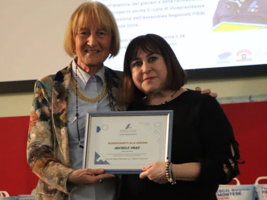 L’atletica premia Michele Uras