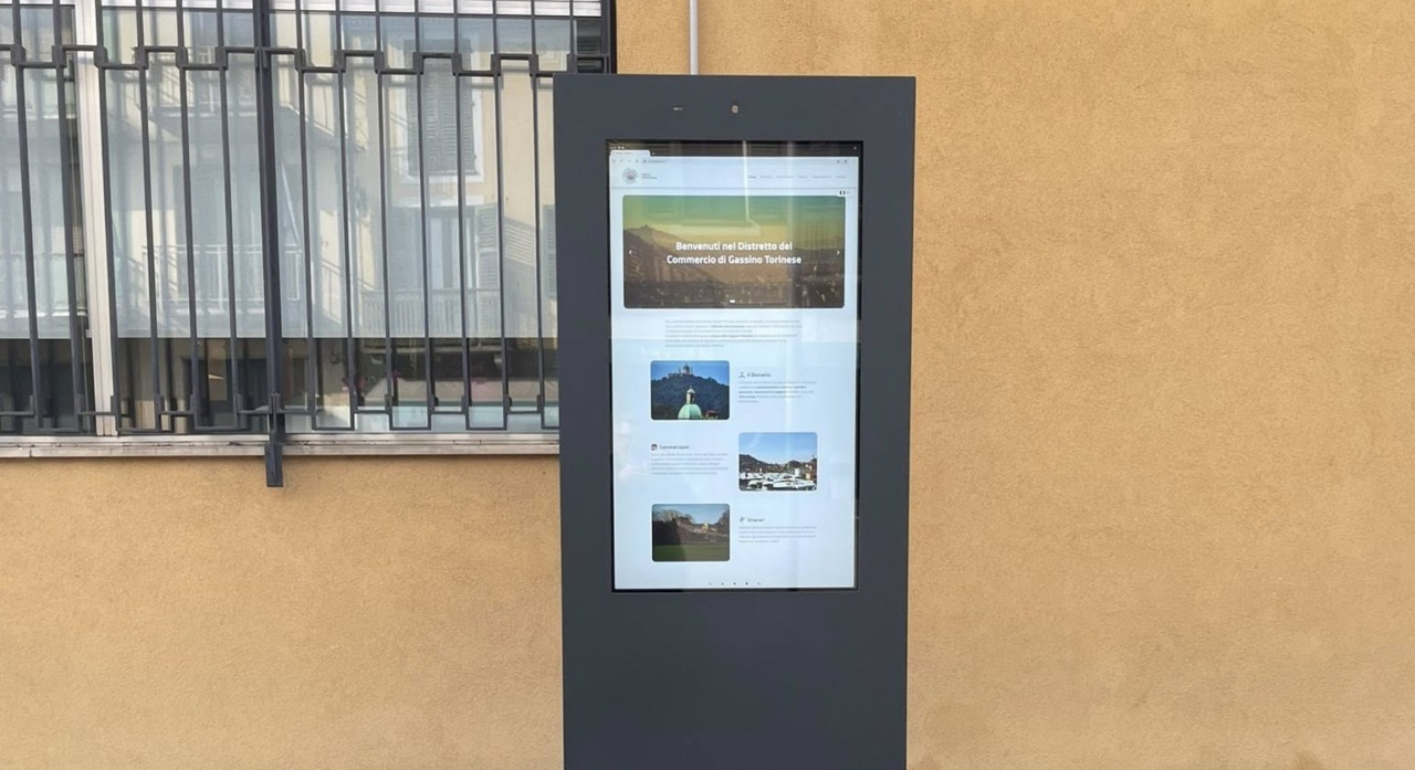 A Gassino nuovo totem interattivo e 50 cartelli storici sul territorio