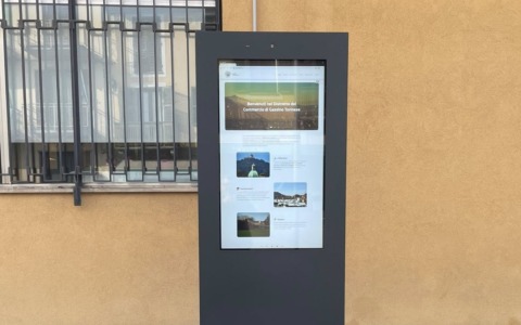 A Gassino nuovo totem interattivo e 50 cartelli storici sul territorio