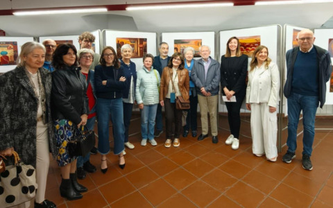 San Mauro Torinese, inaugurata la mostra dedicata all’artista Francesco Luchino