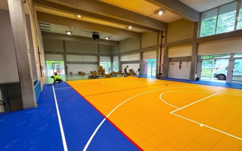 San Mauro Torinese, riqualificata la palestra della scuola Allende