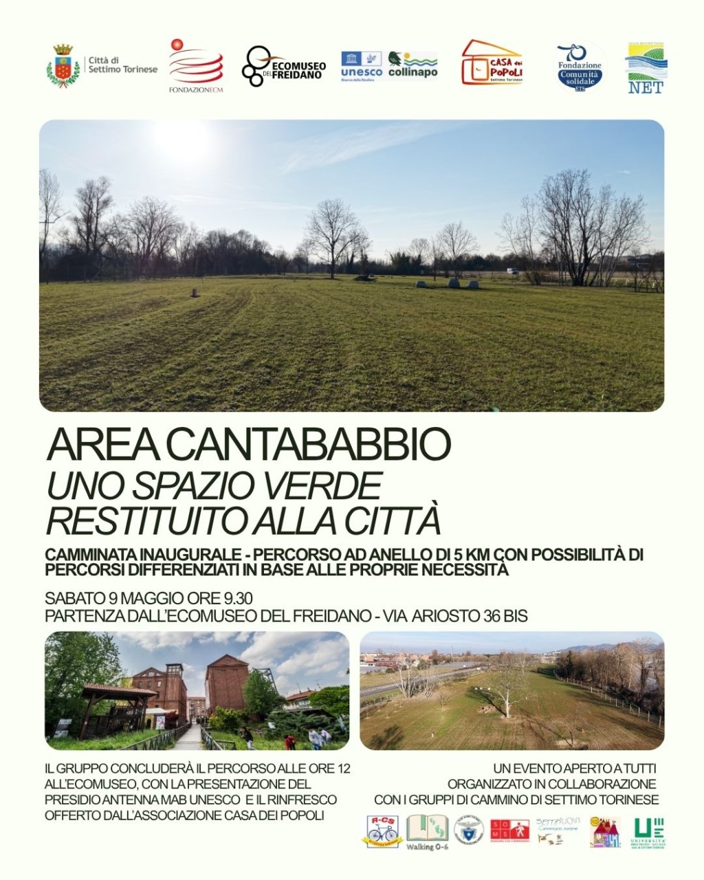 Settimo Torinese celebra il MaB UNESCO: doppio appuntamento tra ambiente e territorio