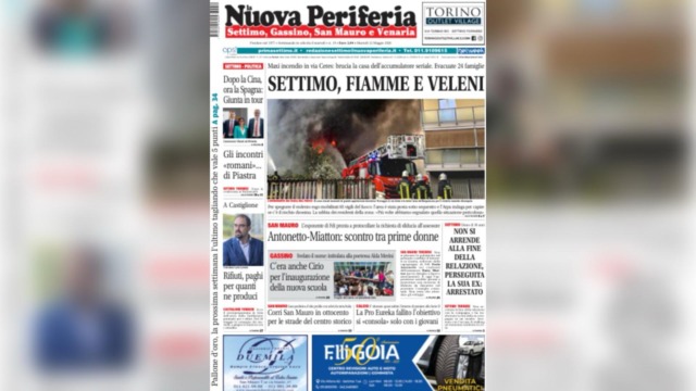 La Nuova Periferia di Settimo è in edicola: tutte le notizie del territorio nel numero di lunedì 12 maggio
