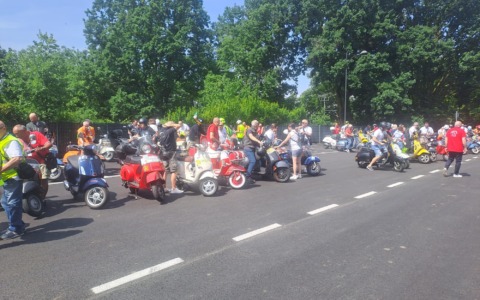 «Primo Raduno Internazionale» targato dal Vespa Club Chivasso
