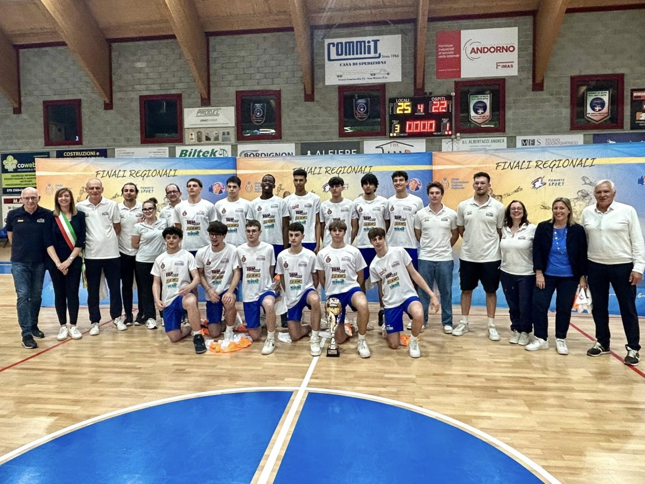 A San Mauro Torinese PalaBurgo in festa: il Sant’Anna è campione regionale Under 17