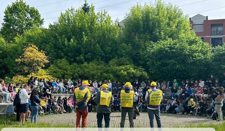 A San Mauro 150 studenti in azione con “Puliamo il Mondo”