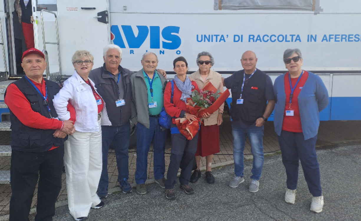 Settimo Torinese, Sara Fedele raggiunge il traguardo delle 150 donazioni Avis
