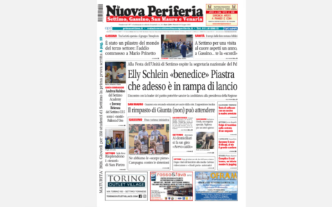 In edicola La Nuova Periferia di Settimo del 16 giugno
