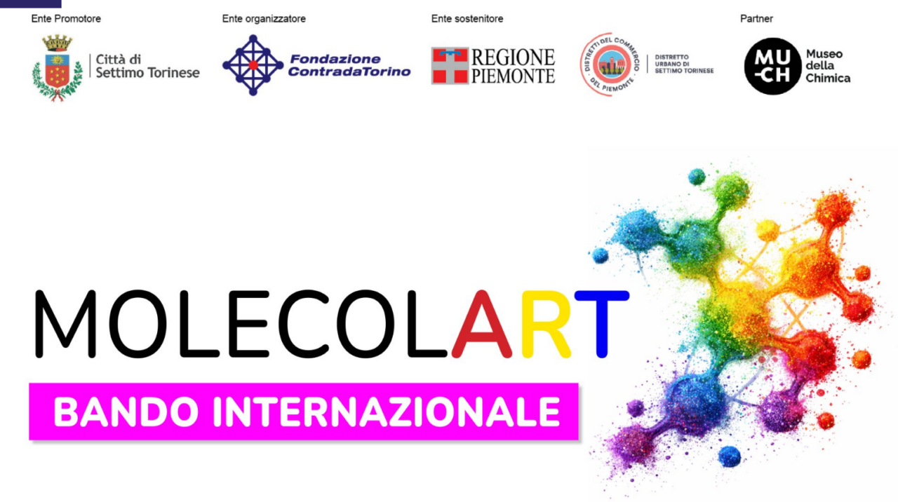 Settimo, al via il bando internazionale “Molecolart”: arte, chimica e colore nei negozi e nei luoghi pubblici
