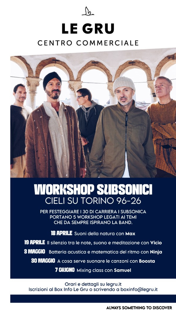 Alle Gru domenica 7 Mixing Class  SAMUEL  ­