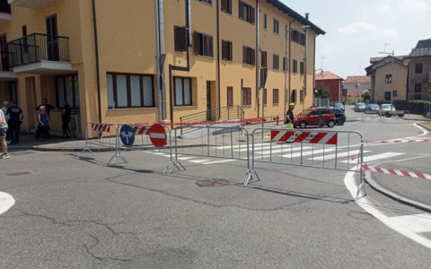 Lavori a Settimo, via Palestro chiusa per intervento urgente