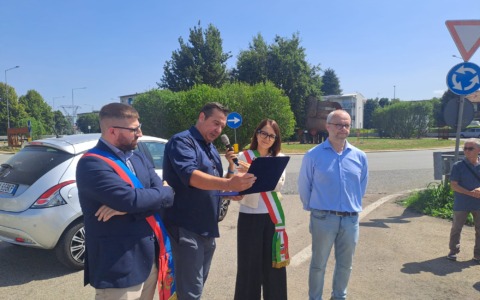 L’ex Siviera rinasce al centro della rotonda tra corso Piemonte e il cavalcavia 8 agosto