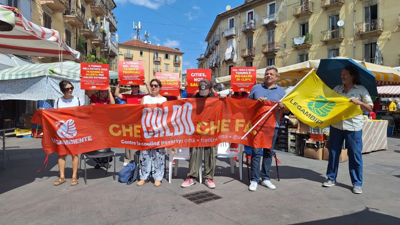 Barriera Milano tra i quartieri più caldi di Torino: oltre metà dei luoghi pubblici è esposta al sole