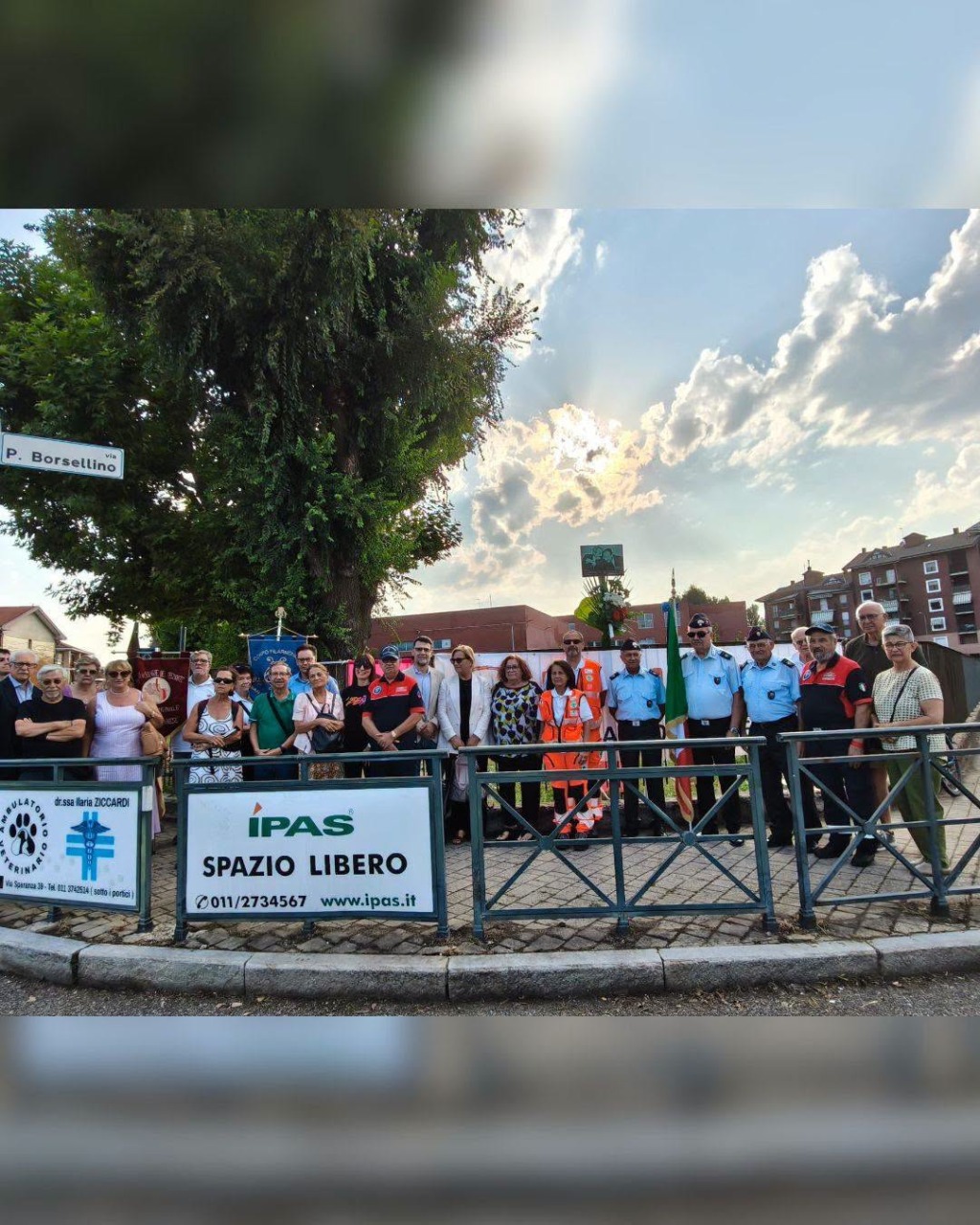 Strage di via d’Amelio: San Mauro commemora le vittime nel 34° anniversario