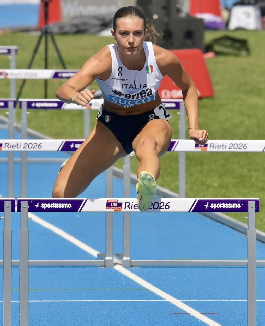Europei U18 Rieti: argento amaro per la primatista Alessia Succo nei 100 ostacoli