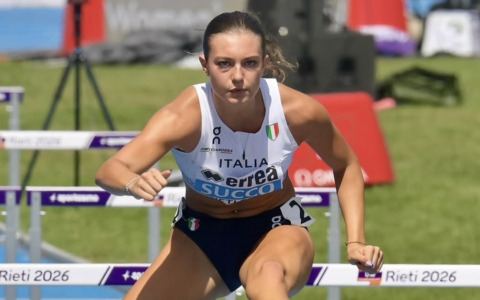 Europei U18 Rieti: argento amaro per la primatista Alessia Succo nei 100 ostacoli