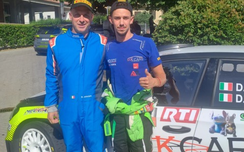 Rally di Castiglione, il settimese Davide Porta in testa dopo la prima prova