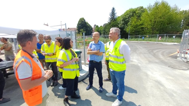 Ponte sul Ceronda, prova di carico statica