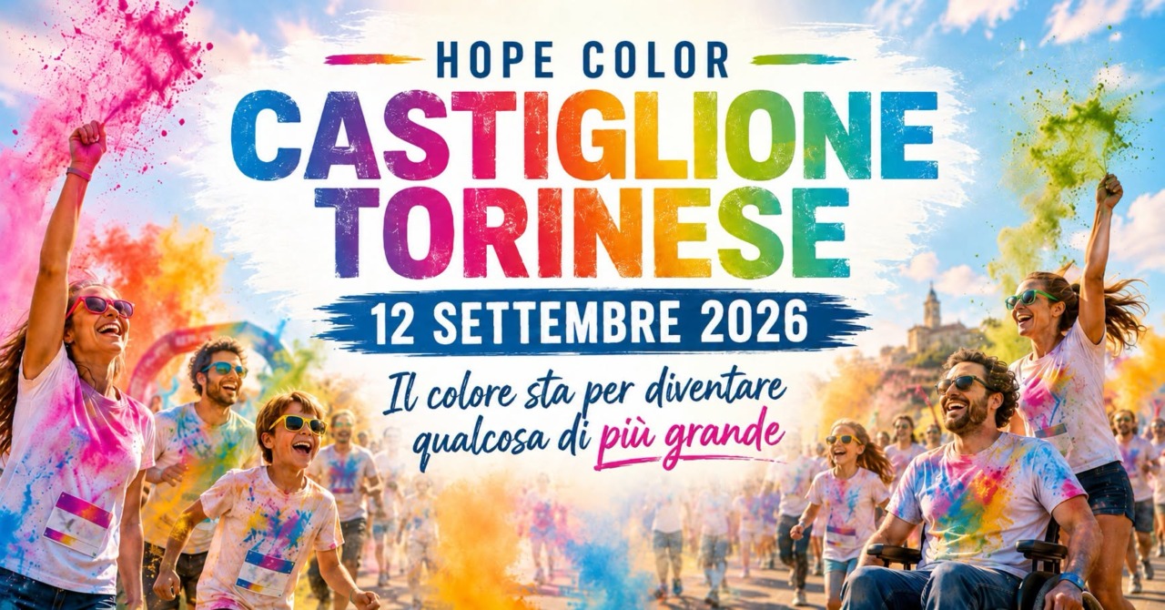 Hope Color a Castiglione, è tempo di iscriversi: la camminata unirà Castiglione e Gassino