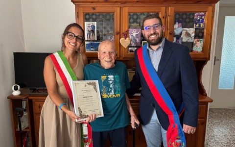 Pietro Demichelis compie 100 anni: gli auguri di Settimo