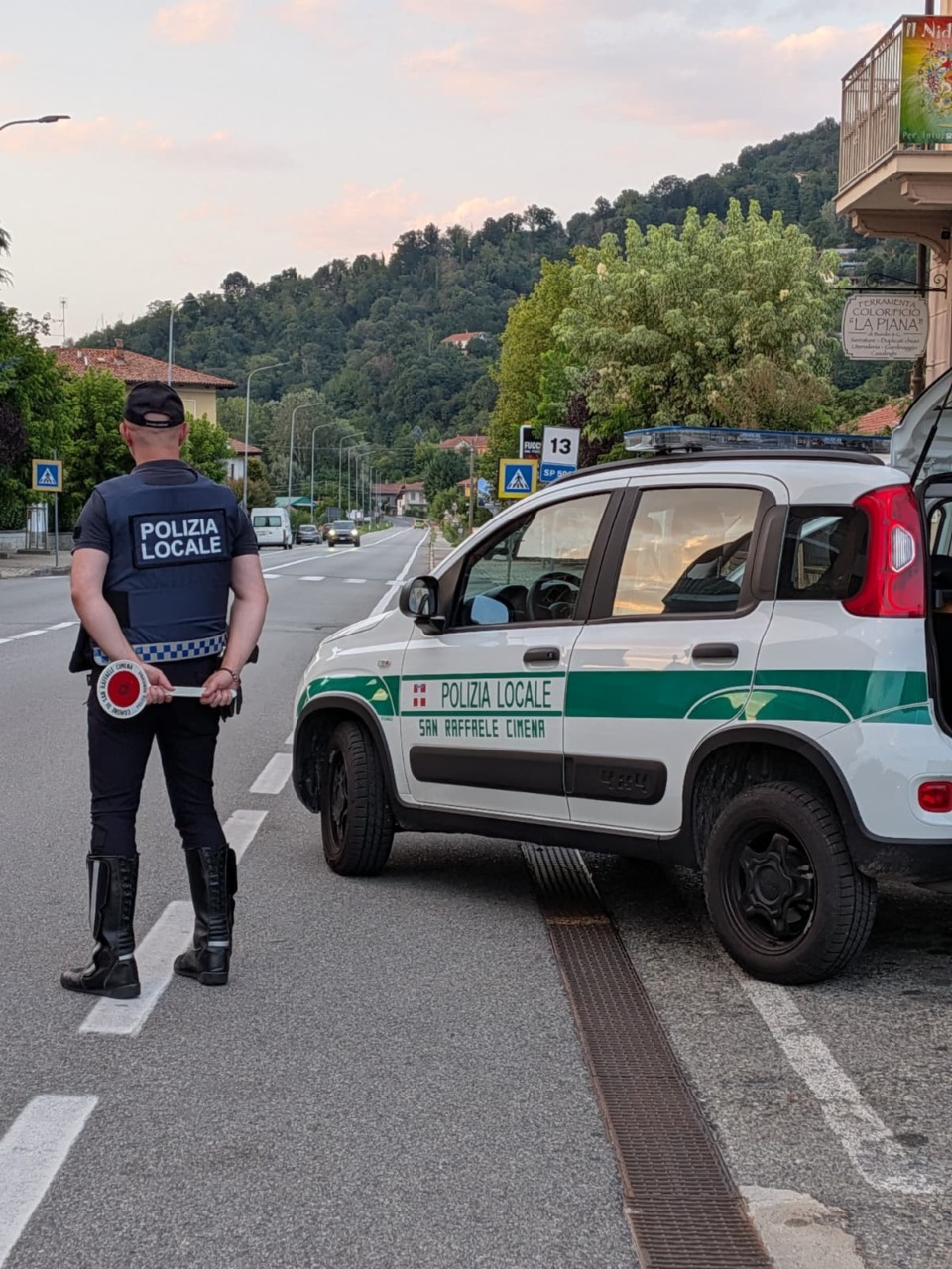 San Raffaele Cimena, controlli serali della Polizia Locale per garantire più sicurezza