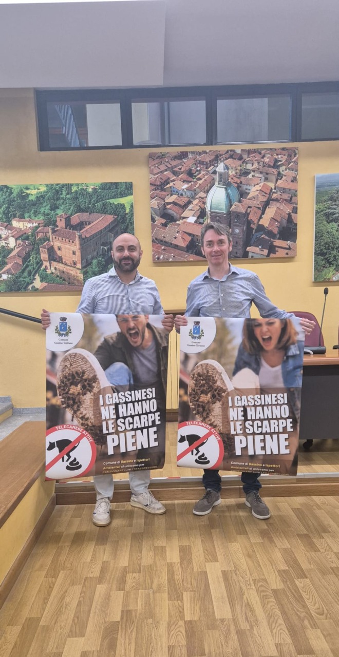 «Tolleranza zero» sui rifiuti a Gassino: nascono gli ispettori ambientali contro abbandoni e deiezioni canine