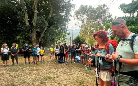 Da San Mauro a Santiago de Compostela, 140 chilometri sul cammino per un gruppo di pellegrini della parrocchia