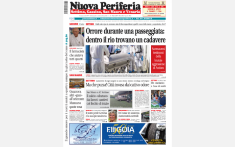 La Nuova Periferia di Settimo torna in edicola: il giallo del cadavere nel rio e tutte le notizie del territorio