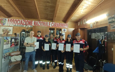 Consegnati gli attestati DAE ai volontari del Gruppo O.d.V.