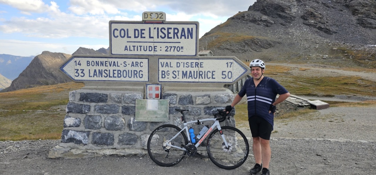 Agnello, Moncenisio e Iseran partendo da Settimo: le imprese in bici di Nicola Moglia