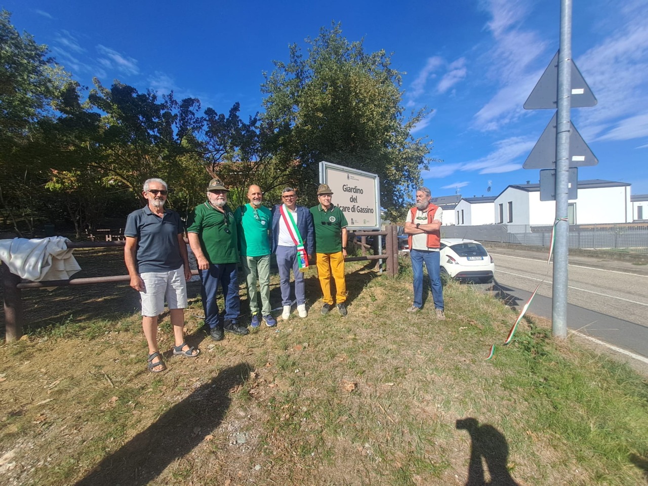 Festa Patronale a Gassino, il taglio del nastro al Giardino del Calcare
