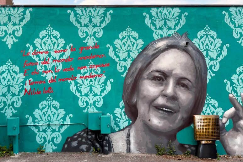 Settimo, un murale per Nilde Iotti e poi biciclettata dedicata alle madri costituenti