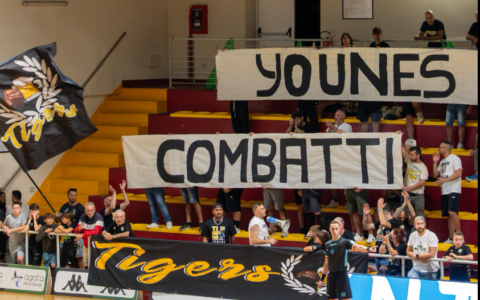 “Combatti Younes”: sugli spalti di L84 vs Roma 1927 messaggio di solidarietà al piccolo giocatore ricoverato al Regina Margherita