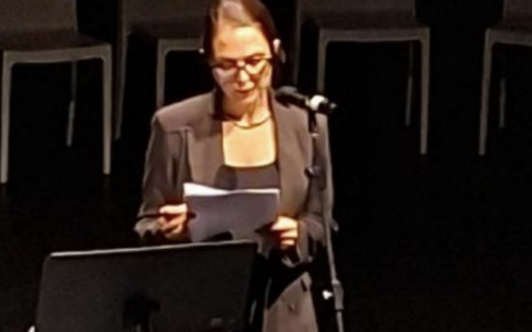 Piastra «attrice» per una sera in difesa dei diritti della Palestina