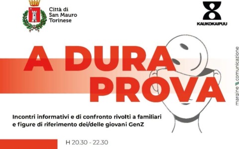 San Mauro, incontri gratuiti per i familiari dei giovani tra i 16 e i 24 anni